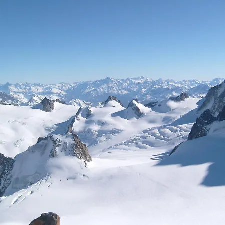 T2 Centre Balcon Vue Mont Blanc * 샤모니